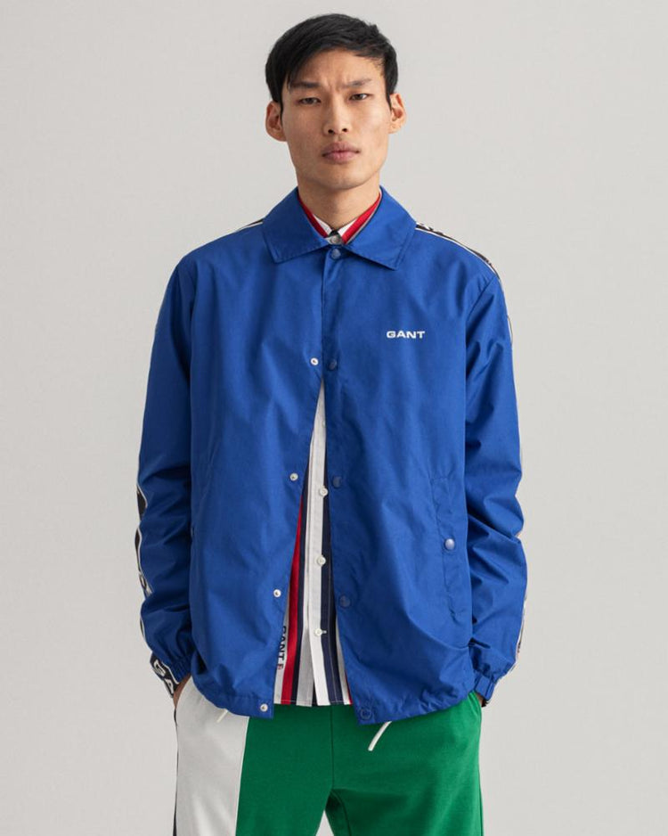 Blue coach jacket mens Clearance