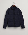 Gant Apparel Mens CHANNEL QUILTED WINDCHEATER 433/EVENING BLUE