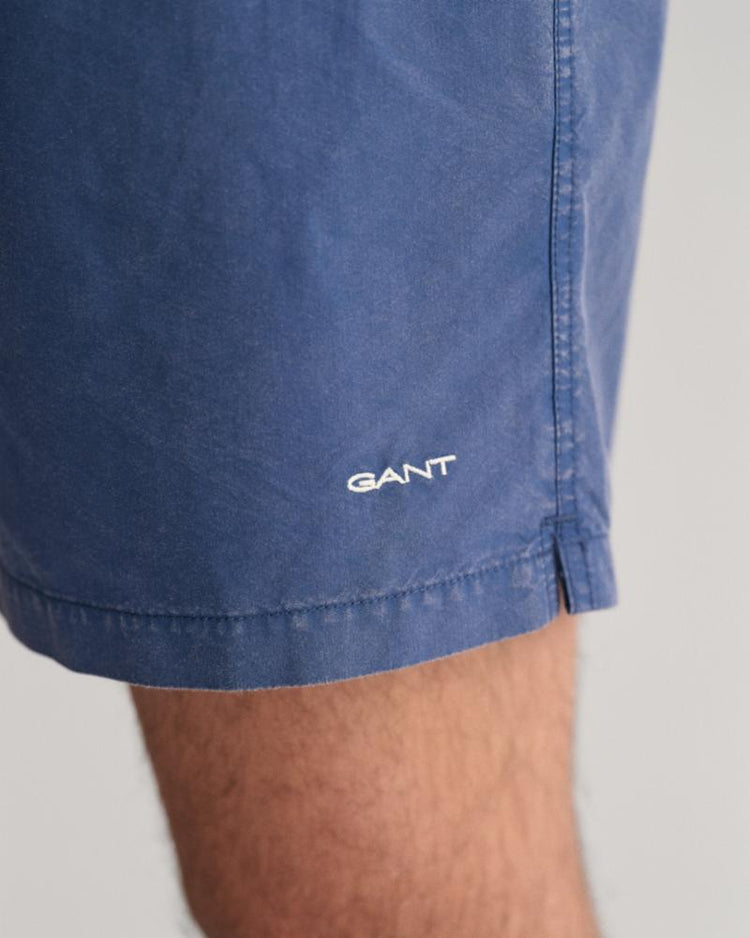 Gant Apparel Mens SUNFADED SWIM SHORTS 403/DUSTY BLUE SEA