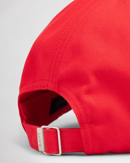 Gant Apparel Mens HIGH COTTON TWILL CAP 620/BRIGHT RED