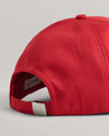 Gant Apparel Mens GANT ARCH SCRIPT COTTON TWILL CAP 630/RUBY RED
