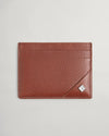 Gant Apparel Mens LEATHER CARDHOLDER 211/CLAY BROWN
